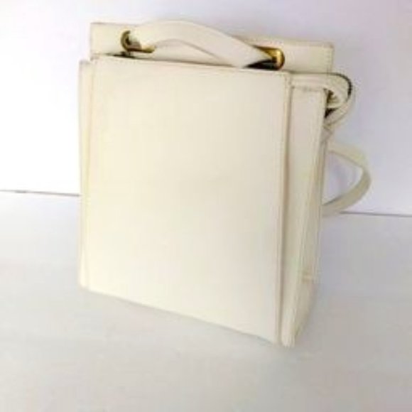 Street Level White Convertible Backpack Shoulder Bag - Picture 1 of 6